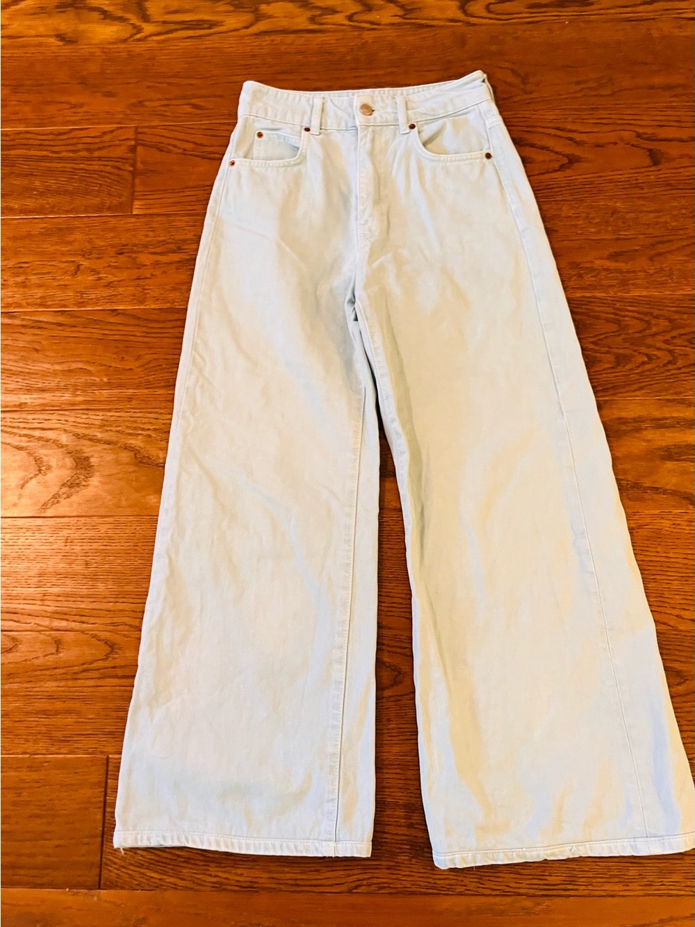 Zara Light Blue Denim Jeans